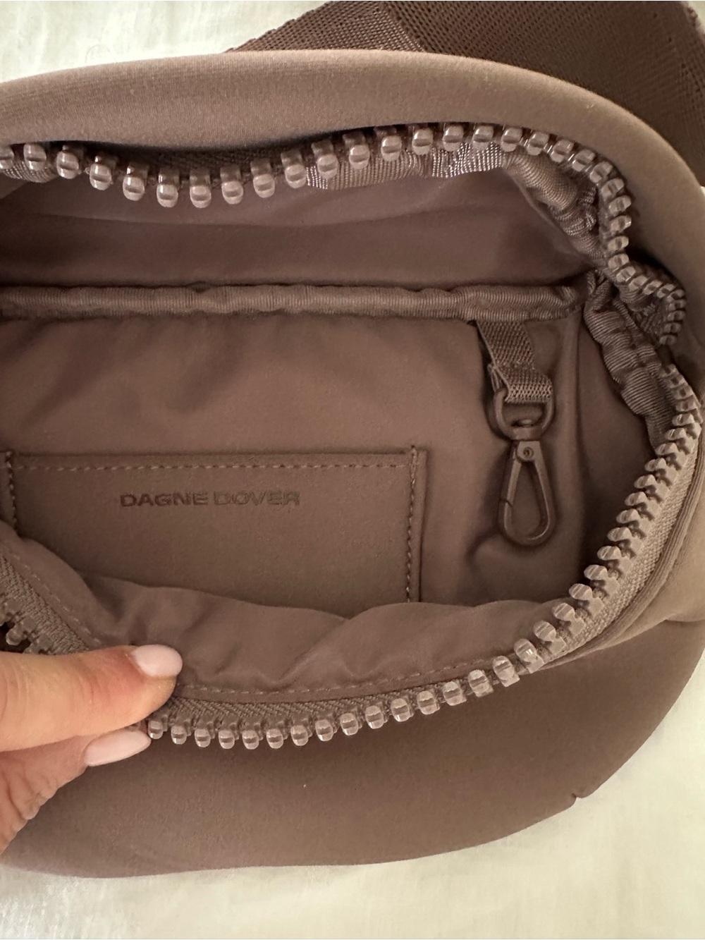 Dagne Dover Mauve Mini Belt Bag - Picture 5 of 5